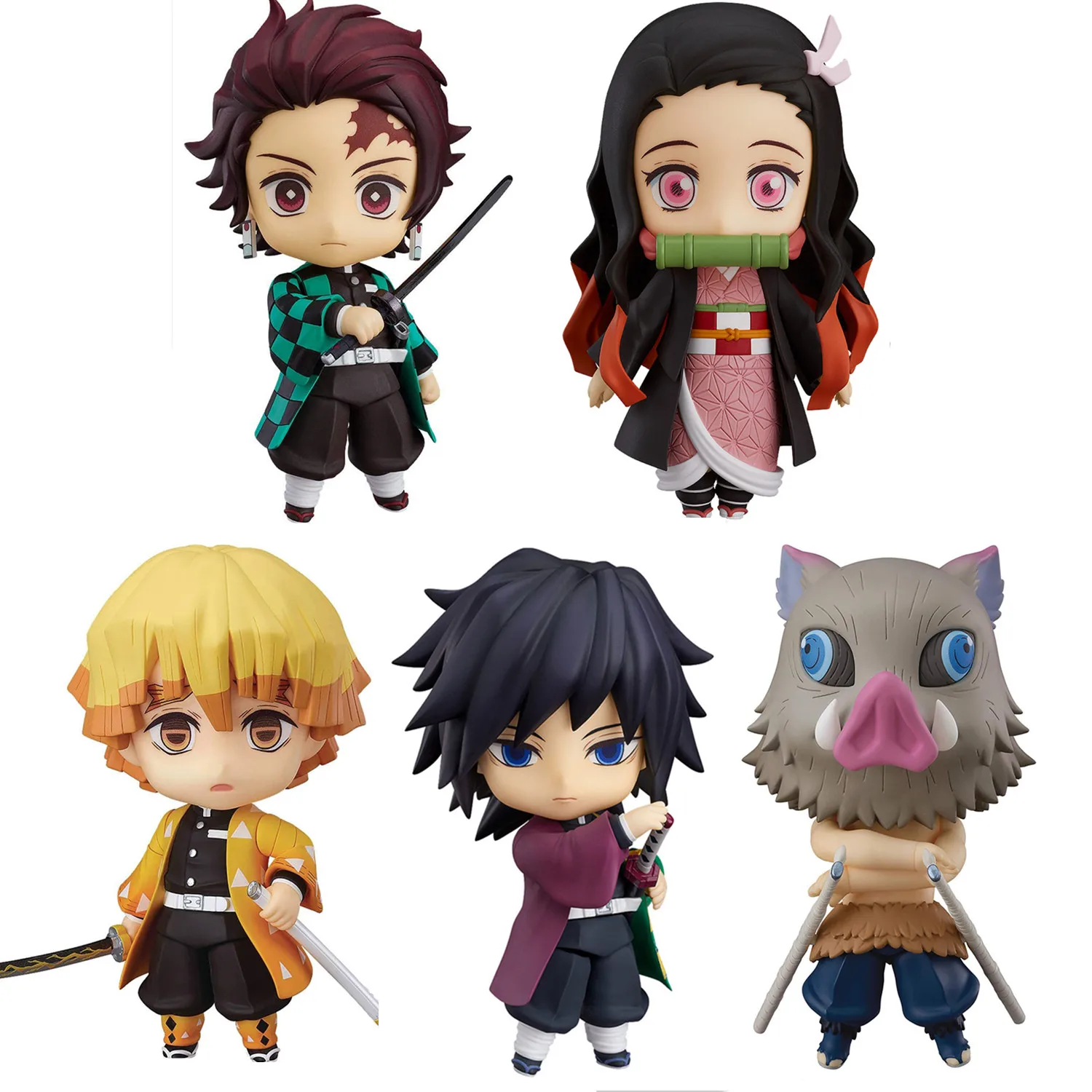 

Nendo-roid Demon Slayer Kimetsu No Yaiba #1193 #1194 #1334 #1361 #1408 Change Face Anime Action Figure 10cm