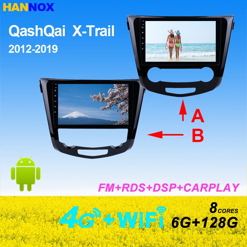 

10.1inch Full HD Touch Screen Car Radio 2 Din Android 12.0 for Nissan Qashqai 2012-2018 Multimedia Player GPS Navigation