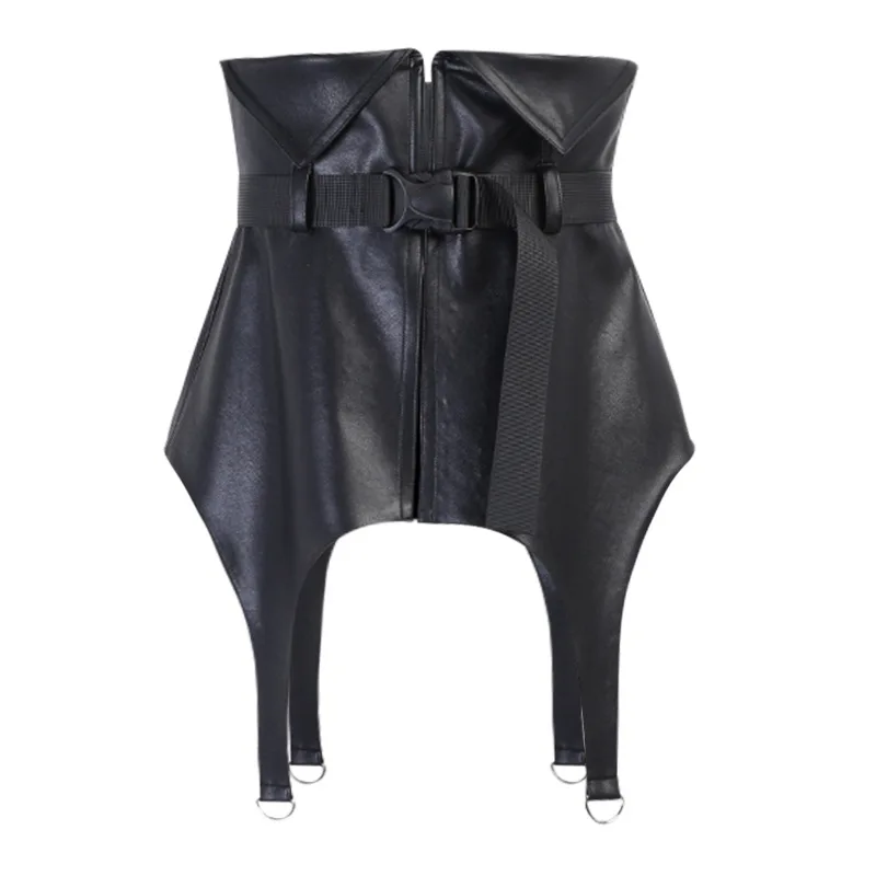 

pu corsets waistband corset rubber garment smooth fitness belly in waist belt movement Europe and the United States