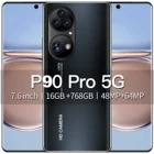 Оригинальный смартфон P90 Pro, 16 ГБ ОЗУ, 768 Гб ПЗУ, 7,6 дюйма, HD экран, смартфон, Android 11, разблокированный телефон