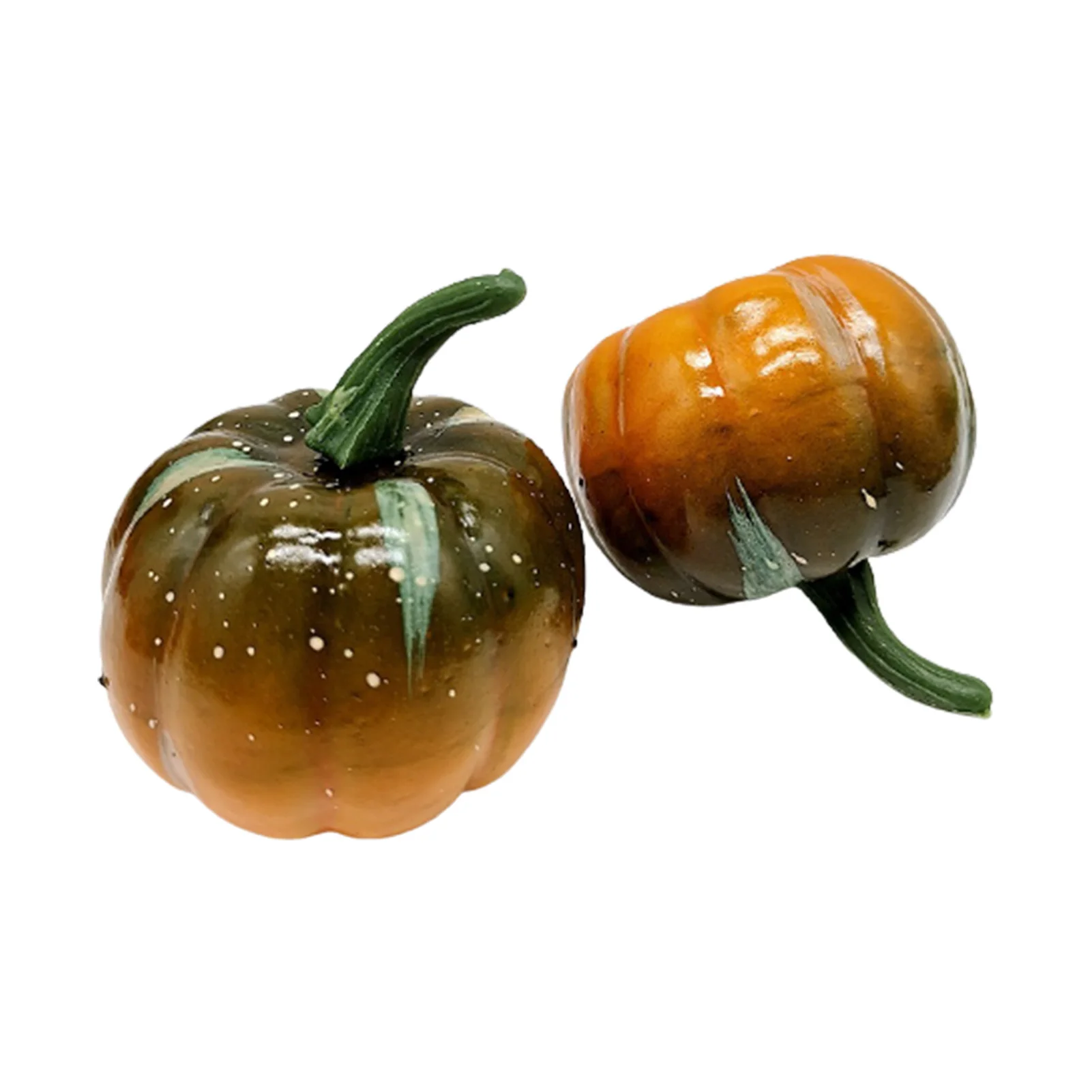 16 шт. декоративная тыква желто-зеленая | Дом и сад