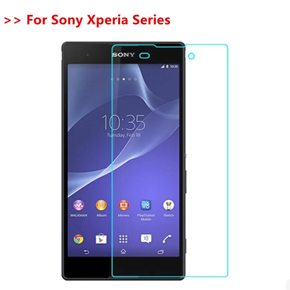 Защитное стекло для sony Xperia L36H Z Z1 Z2 Z3 Z4 Z5 Премиум Защитная пленка экрана C3 C4 C5 M2 T3