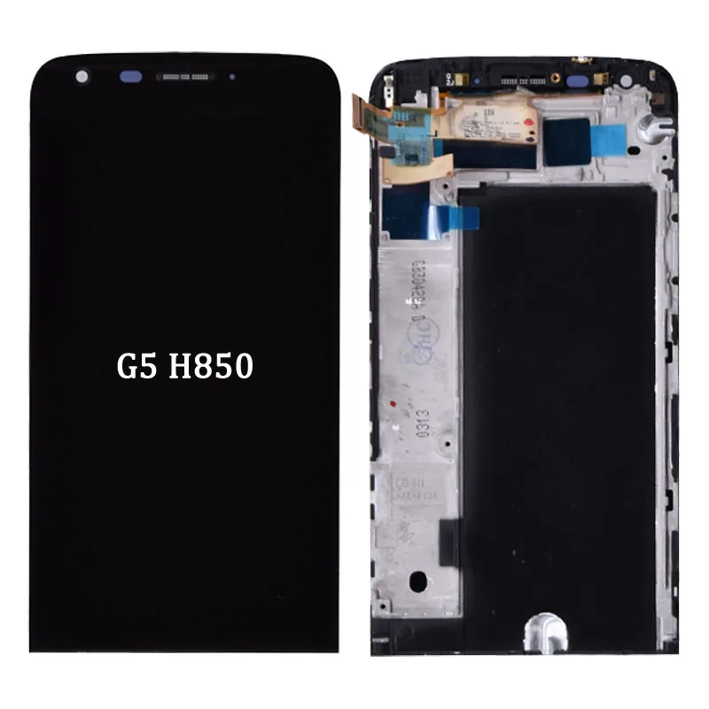 5," для LG G5 H850 H840 H860 ЖК-дисплей Дисплей с кодирующий преобразователь сенсорного экрана в сборе с рамкой