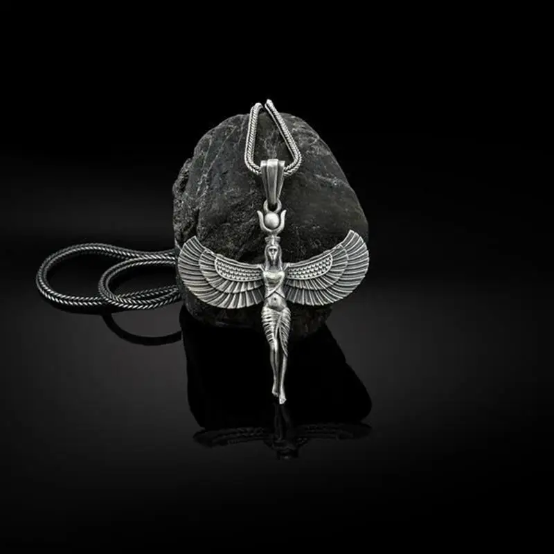 Women Egyptian Goddess Ancient Egypt God Winged Figuras Egipcias Collar Short Choker Necklace | Украшения и аксессуары