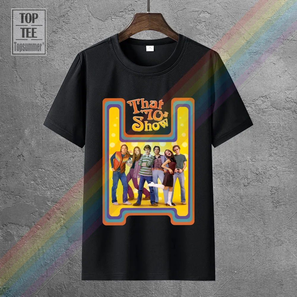 

Hot That 70S Show Classic Show Men'S Black T Shirt Size S 3Xl