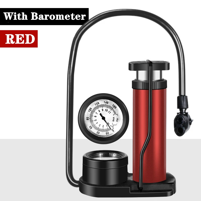 Автомобильные аксессуары с барометром высокое Давление воздушный насос мини