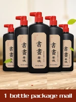 chinese calligraphy ink special calligraphy study four treasures calligraphy and painting ink liquid 500g large bottle of ink br