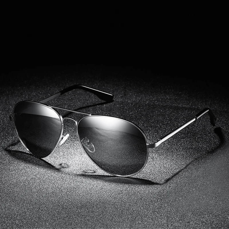 Мужские солнцезащитные очки Пилот для мужчин вождения улицы модные новые защиты