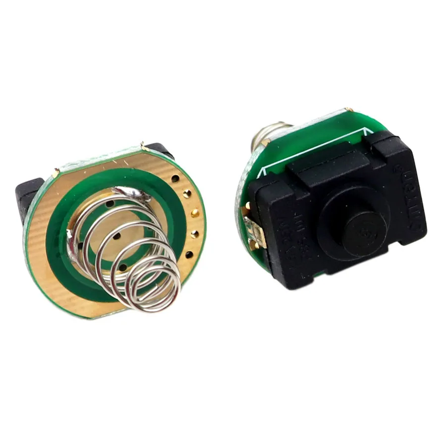 1 шт. 20 мм кнопка переключения фонарика Сделай Сам часть клик переключатель для C8