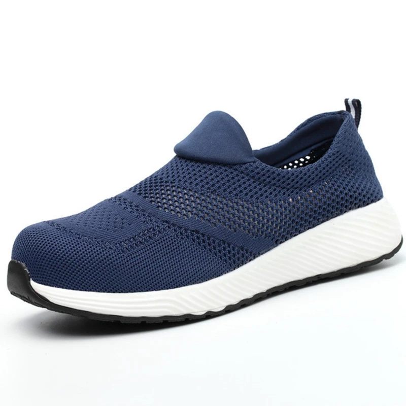 LASPERAL сетка Вулканизированная обувь для мужчин и женщин стальной носок Air Safety