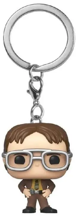 

Dwight Schrute Keychain Vinyl Figure Toys