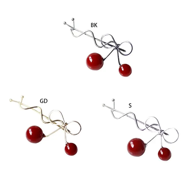 Японская металлическая заколка для волос в стиле Харадзюку женщин и девочек