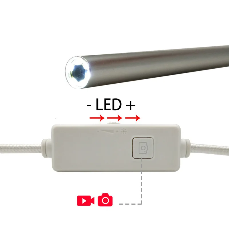 Otoscope visualizer ear spoon cleaner hd камера для осмотра 3 9 мм детский микро водонепроницаемый usb
