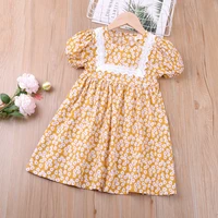 2022 new summer party dress girl clothes flower dresses for girls kid clothes girl children dress for 3 7 years