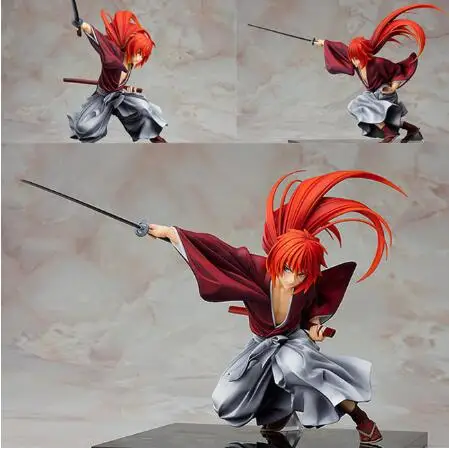 Бродяга Кэнсин Meiji Swordsman романтическая история Kenshin Himura фигурка аниме ПВХ Новая