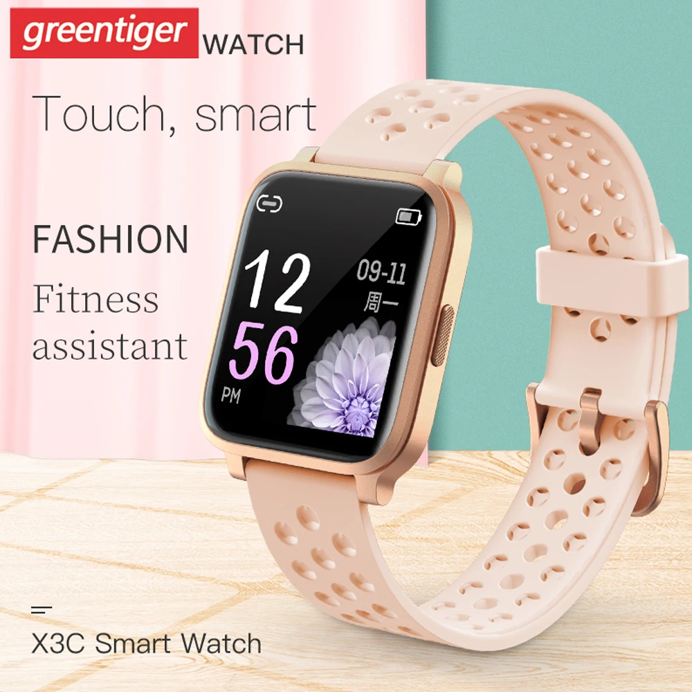 2020 новые модные женские Смарт часы приложение GPS Route Smartwatch IP68 Водонепроницаемый