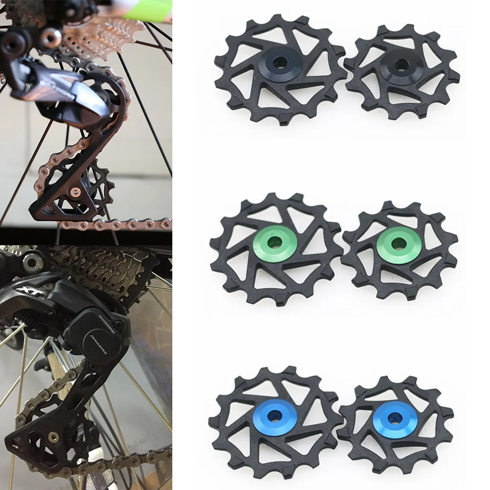 2pcs 12T 14T керамический переключатель шкив для Campagnolo Super Record/Chorus/Potenza FK88