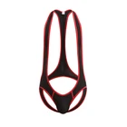 Сексуальное нижнее белье для мужчин, трусы для геев, нижнее белье с бантиком, мужские боди, эротические мужские комбинезоны, спортивные костюмы, трико