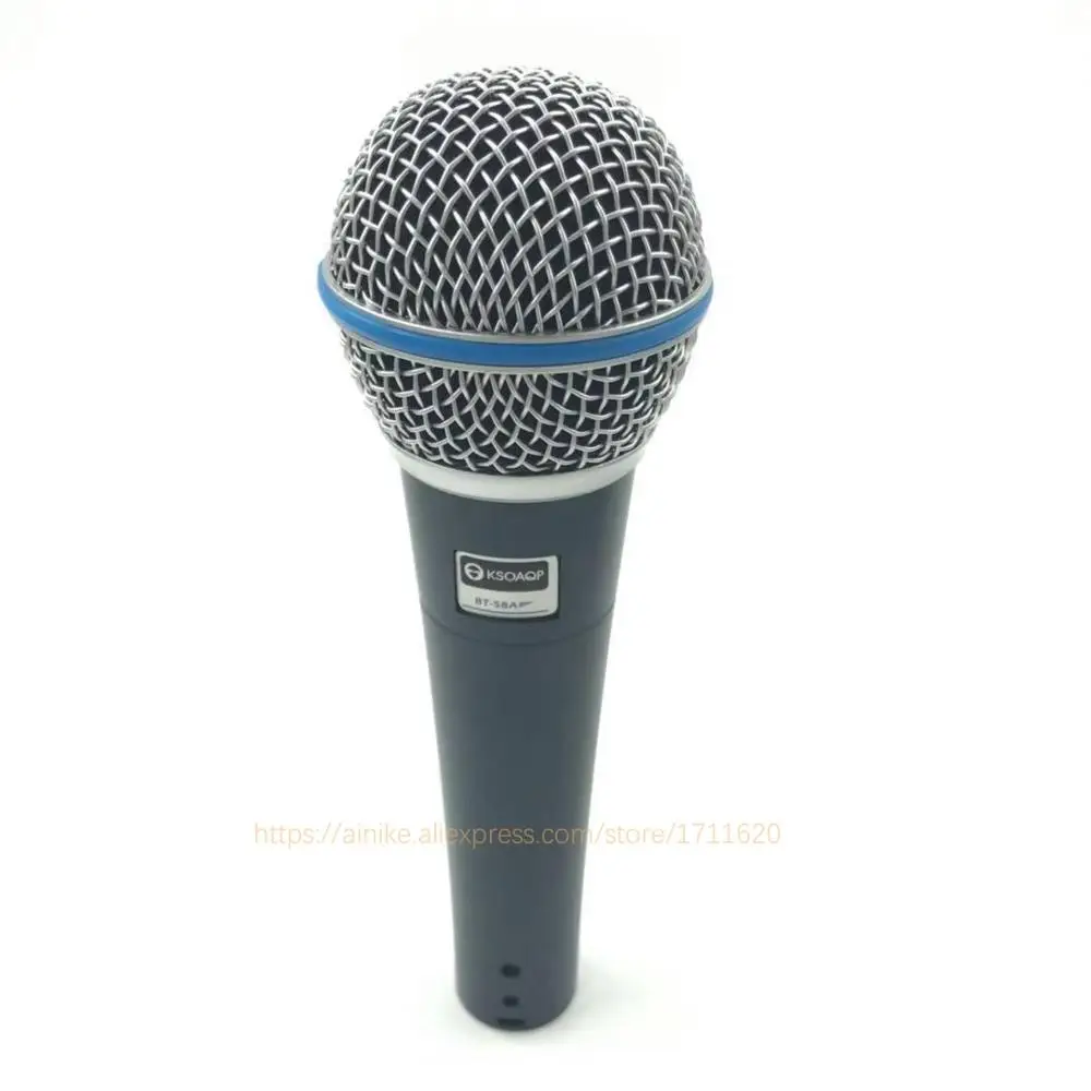 BT 58A профессиональный сценический для певца Vocal проводной микрофон динамический