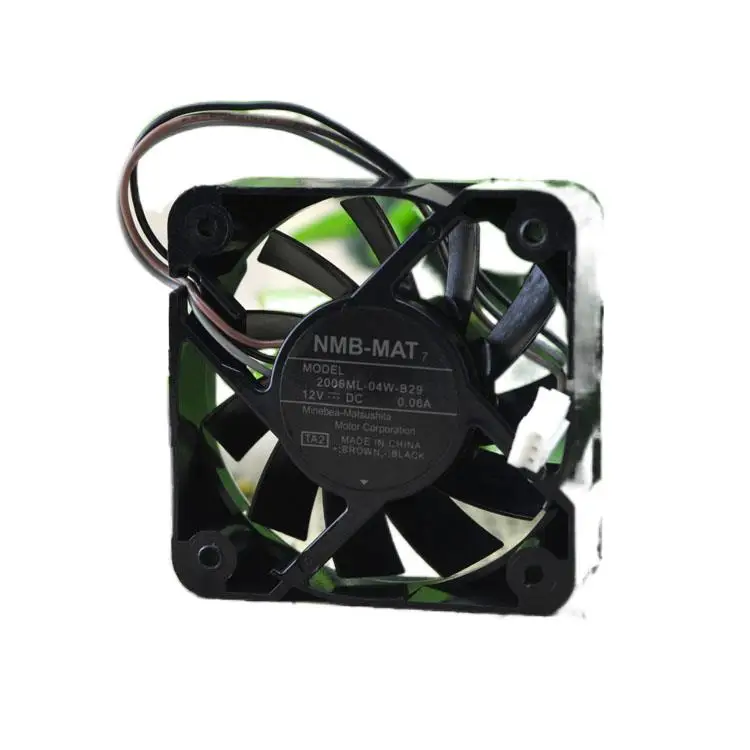 

3-проводной вентилятор для проектора 2006ML-04W-B29 5015 12 В 0,06a 5 см 5 см