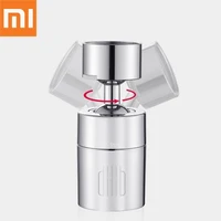 original xiaomi youpin kitchen faucet bubbler aerator tap nozzle 360 degree double modes 2 flow splash proof water saving filter