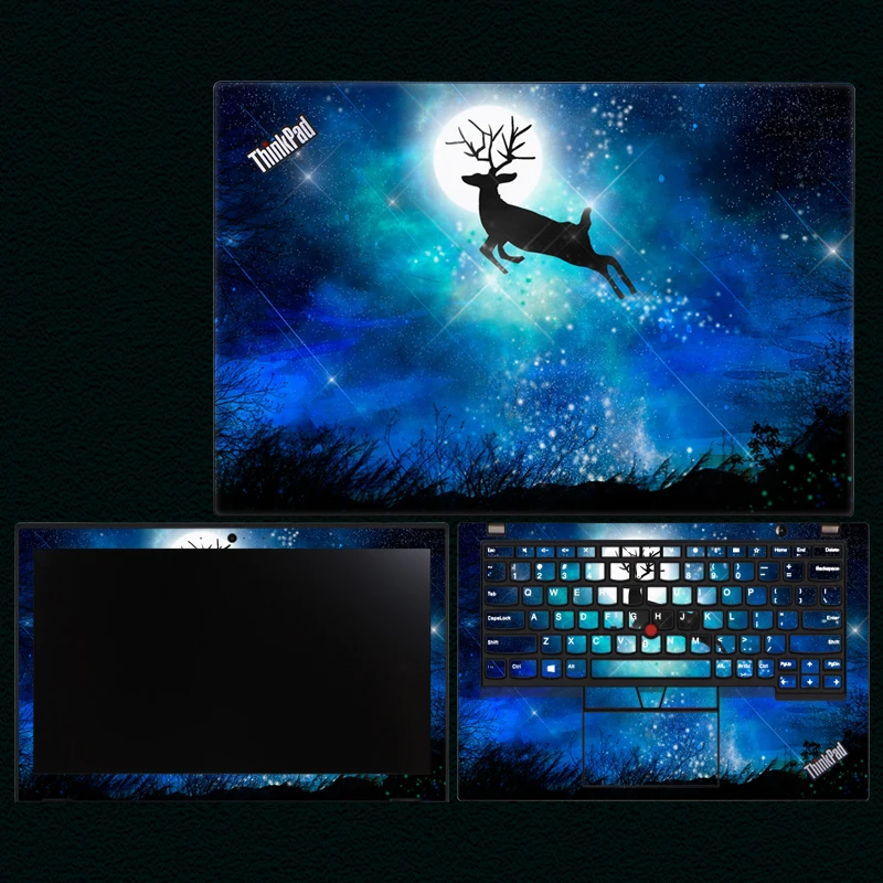 laptop skins for lenovo thinkpad p17p15p15vp15sgen 1 painting vinyl stickers for thinkpad p50p50sp51p52p70p71 cover free global shipping