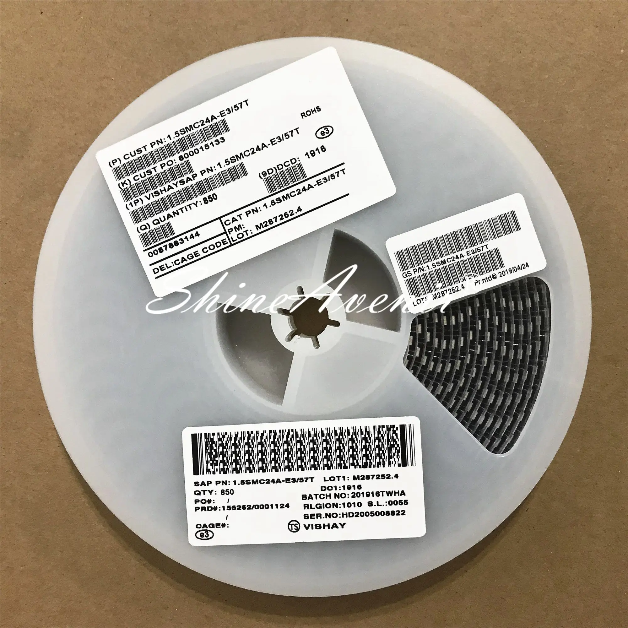 

50pcs/lot Diode 1.5SMC15A 1.5SMC16A 1.5SMC18A 1.5SMC20A 1.5SMC22A 1.5SMC24A 1.5SMC27A 1.5SMC30A SMC DO-214AB TVS New Original