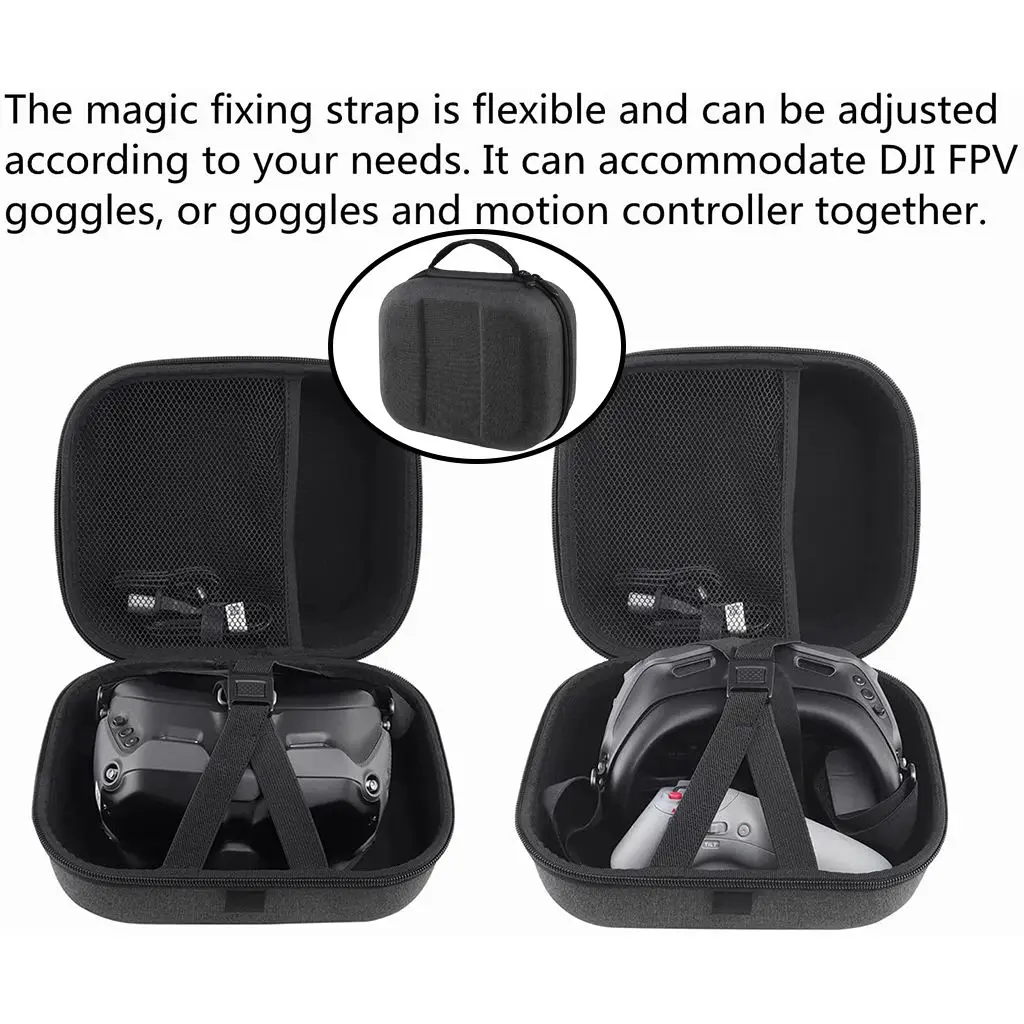 Portable Storage Box for DJI Glasses V2 VR Suitcase | Электроника