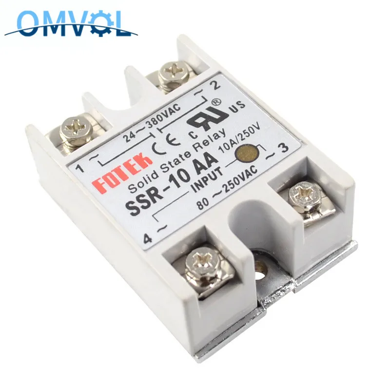 Реле FOTEK 1 шт. от производителя 10 А ssr 3 32 в пост. Тока выход 24 38 1/2/4/4/4/4/4/4/5/8/8/8/10