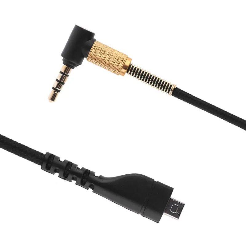 

Replacement Stereo Audio Cable Extension Cord for SteelSeries Arctis 3 5 7 9X Pro Wireless Gaming Headphone Headset