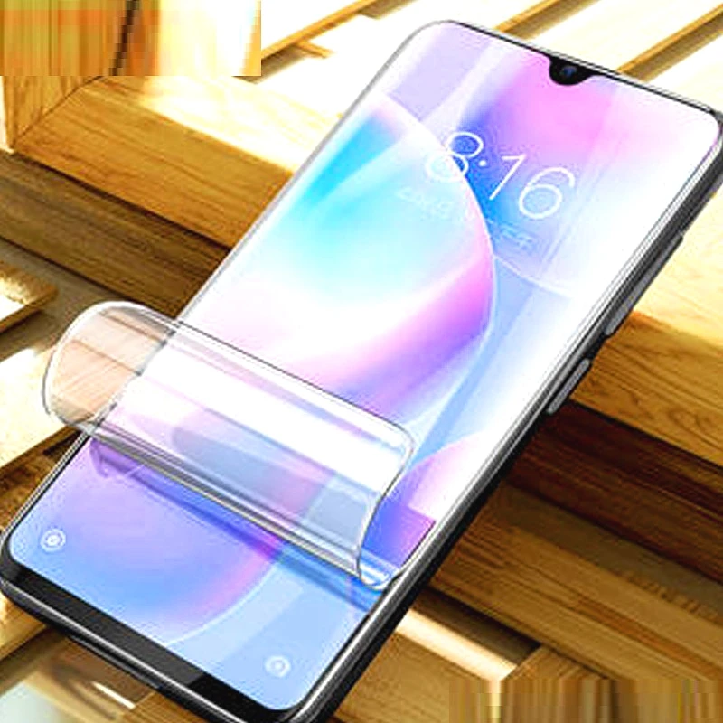 Защитная пленка на весь экран с защитой от царапин Гидрогелевая для LG K31 K41S K51 K51S K61