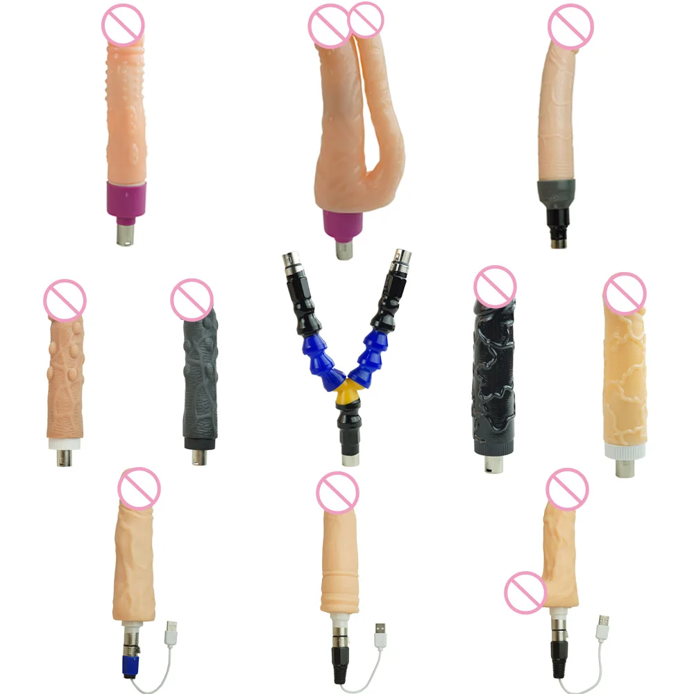 

New traditional sex machin 11 Different kinds of Dildo attachments for Fredorch F2 A2 A3 3XLR attachment dildo for adult