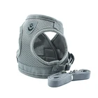 Поводок для собак и поводок Комплект нагрудный ремень поводки для собак светится в темноте для своего померанского шпица панель в форме французского бульдога малых и средних размеров для собак