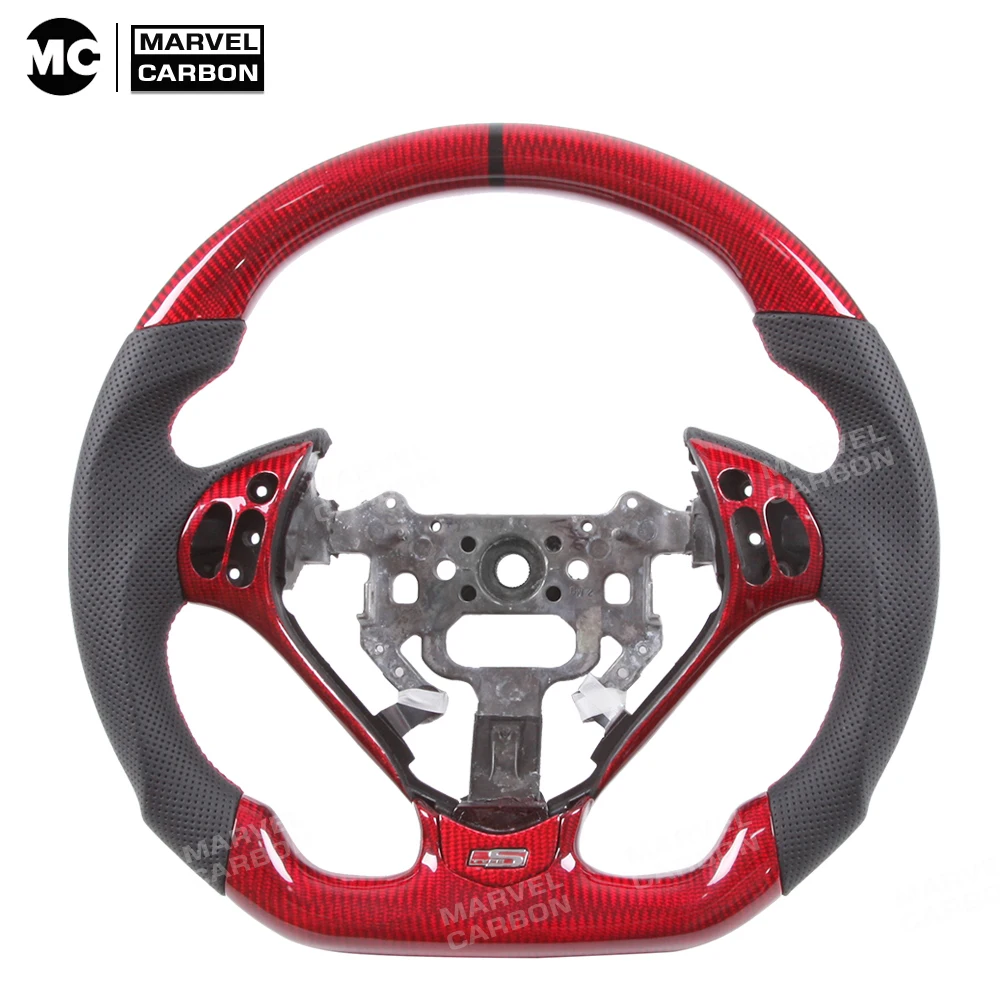 

100% Real Carbon Fiber Steering Wheel for Acura MDX,RDX ,ILX ,TLX ,NSX