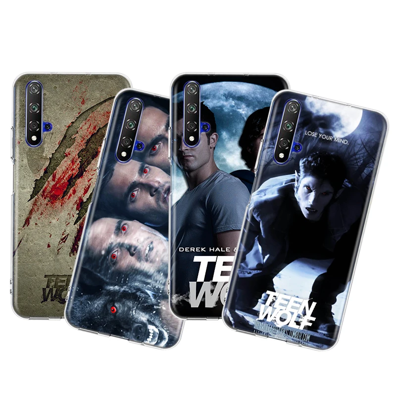 

Teen Wolf Silicone Cover For Honor 20 30 20S 20E 30i 30S V20 V30 Lite Pro Plus 5G Transparent Phone Case