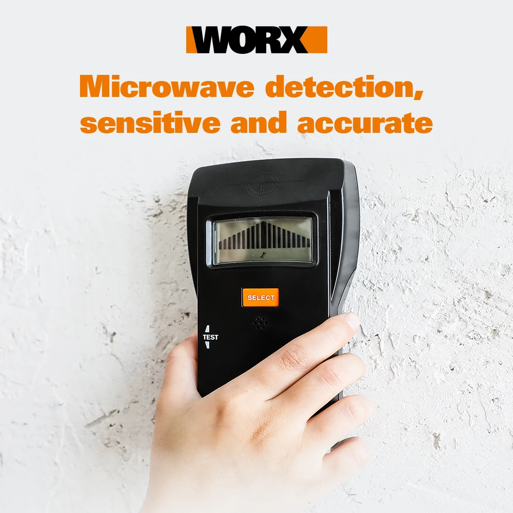 WORX WA1132 металлоискатель с подсветкой деревянный кабель искателя провода глубина