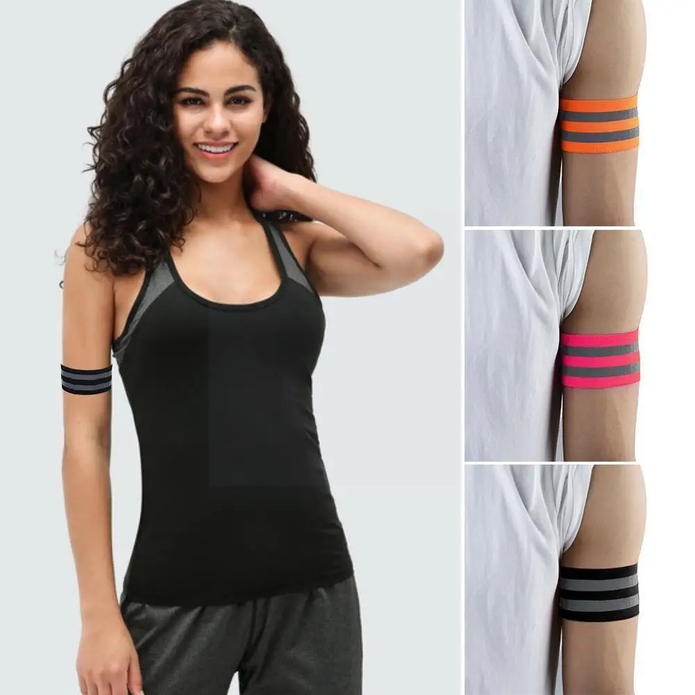 

Reflecterende Bands Elastische Armband Wristband Belt Sport Safety Outdoor Jogging Reflector Running Night Cycling Strap N0w6