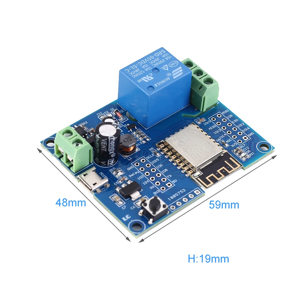 ESP8266 Беспроводной Wi-Fi релейный модуль контроллера для IOT приложение умного дома