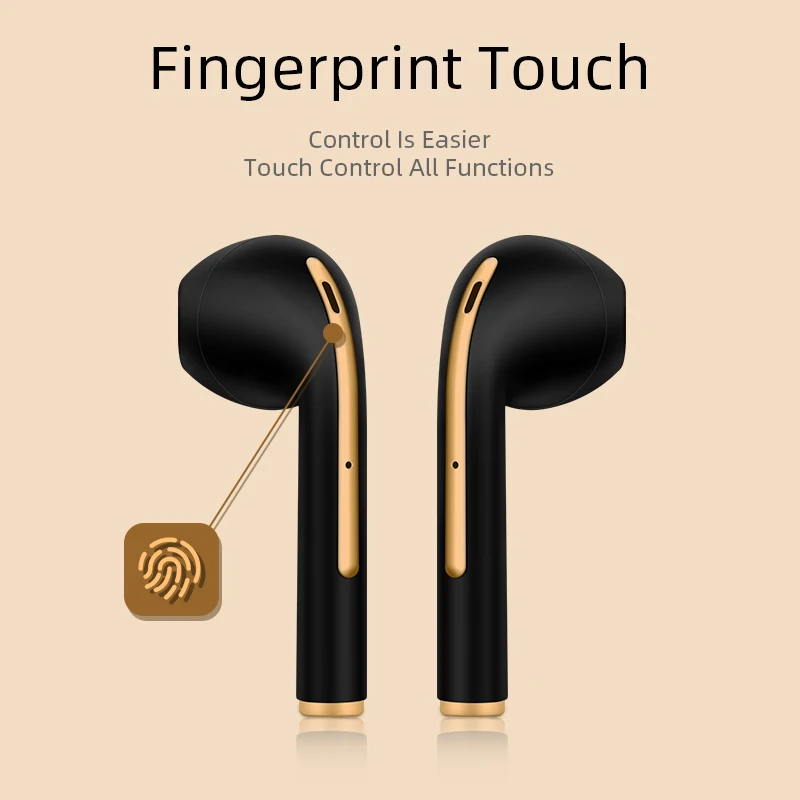 new air j18 tws bluetooth headphones stereo true wireless headphone earbuds in ear handsfree earphones ear buds for mobile phone free global shipping
