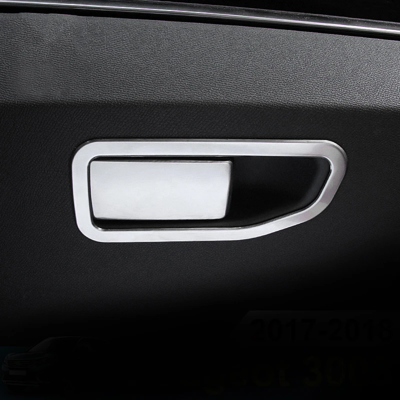 Нержавеющая сталь автомобиля подсветки перчаточного ящика пилот хранения
