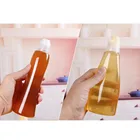 Многоразовые емкости для меда, пластиковые банки для меда с крышкой, контейнеры для заправки салатов, дорожный дозатор для специй