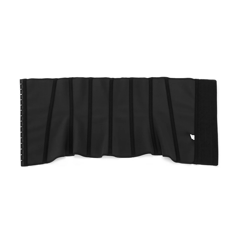 Пояс для брюшного пресса 9 стальных костей размера плюс латекс высокая