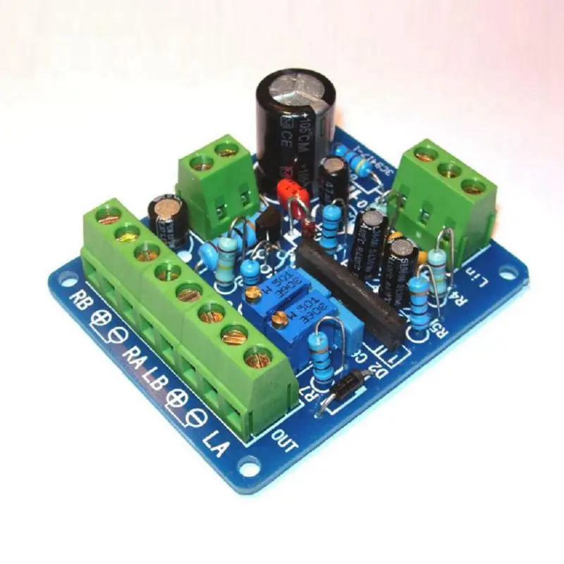 Плата драйвера DC 12V VU DB аудио усилитель мощности измеритель уровня модуль привода