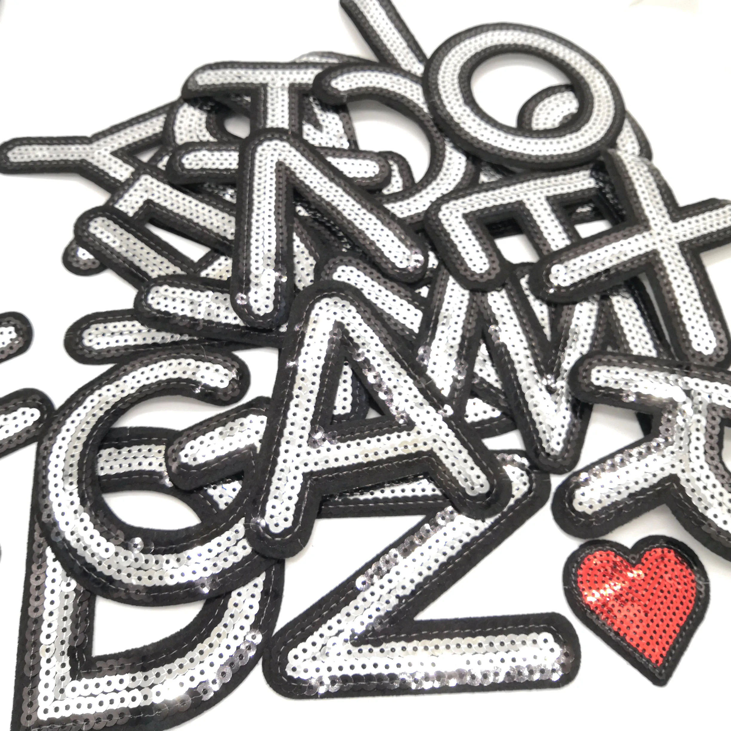 Утюжок на буквах блесток патчи аппликация Thrasher для одежды Фиолетовый Синий