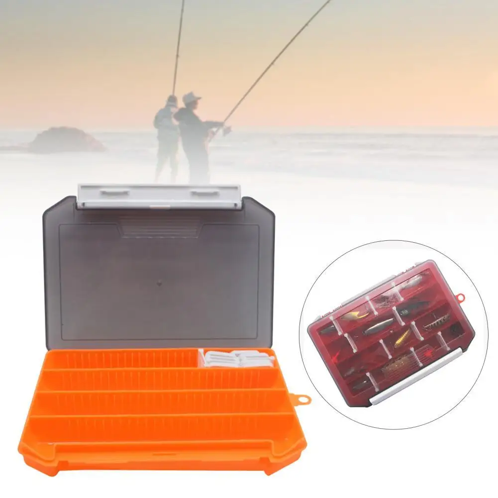 

80%HOT Fishing bait container single layer multifunctional PP plug-in lure storage box for fishing enthusiasts fishing accessori