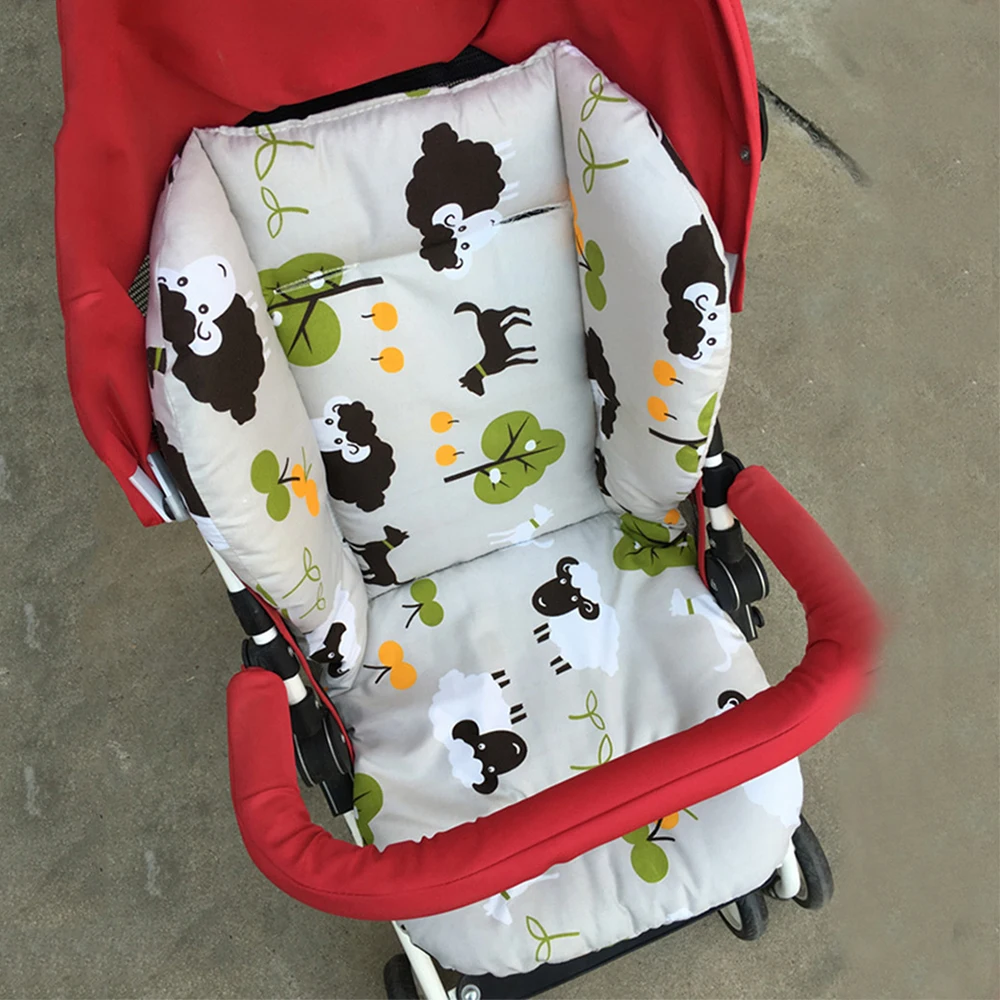 Star Pattern Universal Baby Stroller High Chair Seat Cushion Thick Liner Mat Cart Mattress Feeding Pad Cover Protector | Мать и ребенок