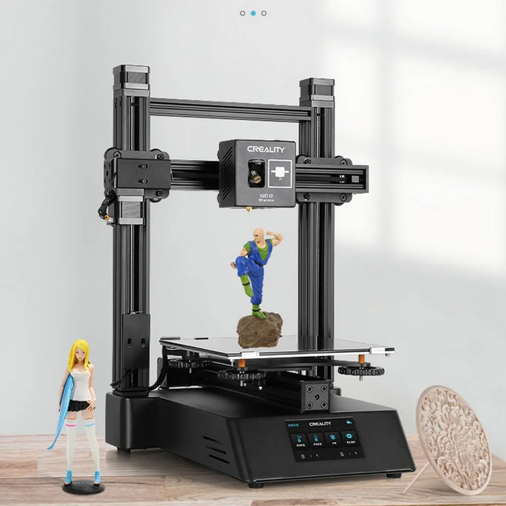 3 в 1 3D Ender-3/Ender-3 Pro 3d принтер гравировка самосборка с обновлением TFT сенсорный экран 3d принтер Diy набор УФ