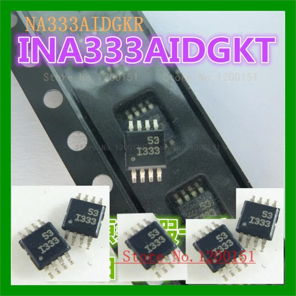 

INA333 INA333AIDGKR I333 MSOP8