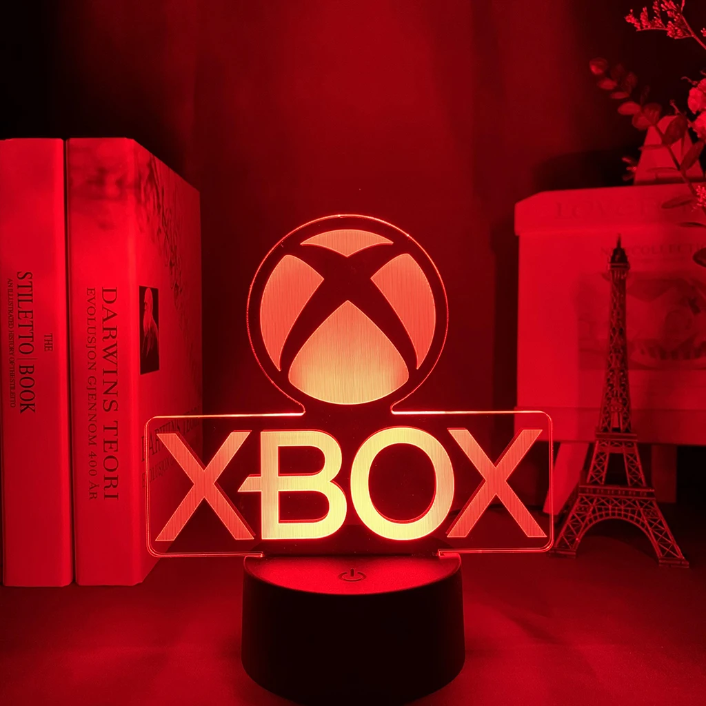 Игра XBOX Домашняя игра лучший подарок для мальчика светодиодный ночсветильник USB