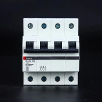 air switch bh d6 miniature circuit breaker 4p 6a 10a 16a 20a 25a 32a 40a 50a 63a switch total open short circuit protection